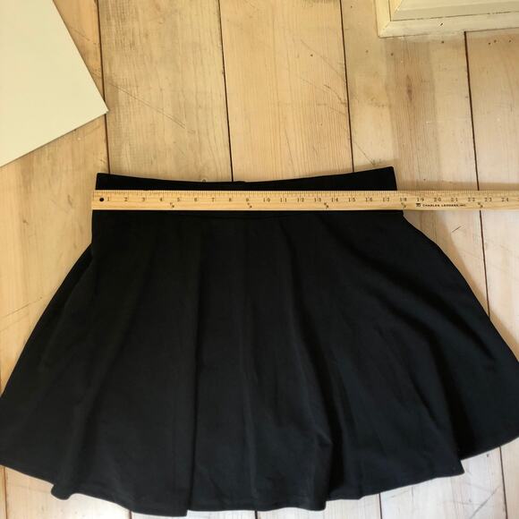 Hanna Nikole NWT Women's Black Skort Stretch Activewear Size 18W - Picture 5 of 9
